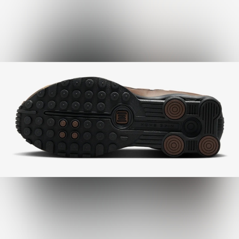 Nike Women's Shox R4 Running Shoe in Dark Brown and Black NEW! - Picture 5 of 6
